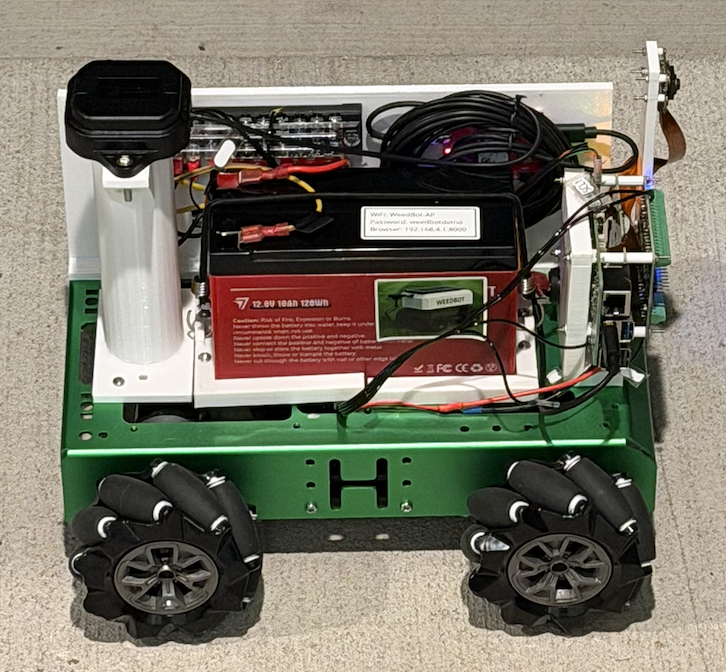 Rover_1 internal components and wiring